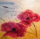 Mohn - Katrin Rehfeldt - Acryl auf Leinwand - Blumen-Mohn - Expressionismus