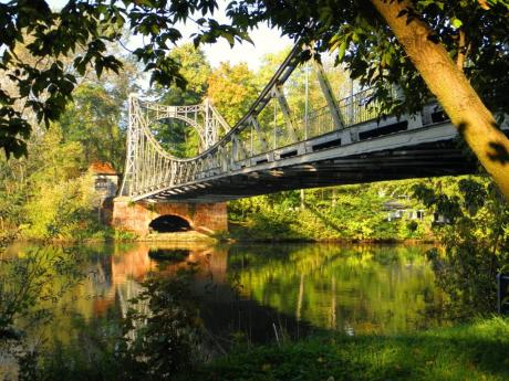 Die Peißnitzbrücke in Halle an der Saale - Wolfgang Bergter - Array auf Array - Array - 