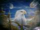 weiÃkopfadler -  tompaint - Acryl-Airbrush auf Leinwand-Metall - Sonstiges-Landschaft - 