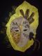 die goldene Maske - esma anastasia - Acryl auf Leinwand - Sonstiges - 