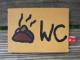 wc-schild -  ElisabethOrtner - Acryl auf Leinwand - Sonstiges - 