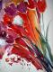 Tulpen (2005) - Ute Guetling, ehem. Kaus - Aquarell-Tinte-Tusche auf Papier - Sonstiges - 