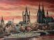 KÃ¶ln Altstadt Sonenuntergang (2001) Andreas Serema - Andreas Seremak -  auf  - Sonstiges - Realismus