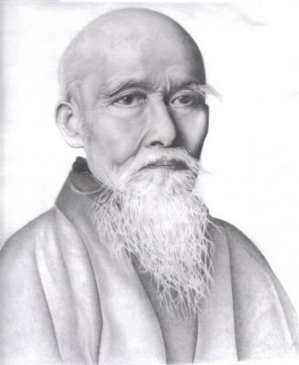 Portrait Morihei Ueshiba  - Marcus Lauenstein - Array auf  - Array - 