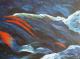 Tosender Bach - Christian Halsner - Acryl auf Leinwand - Abstrakt-Bach - Abstrakt