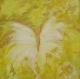 Sunny Yellow Butterflyes - Janette StÃ¼rmer - Ãl auf  - Abstrakt - 