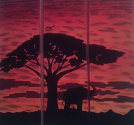 Elefant in Afrika - Britta Müller - auf Array - Array - Elefant in Afrika - Britta Müller - auf Array - Array -