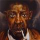 Robert Johnson - Bernhard Berger - Acryl auf Leinwand - Gesichter - Figuration-Realismus