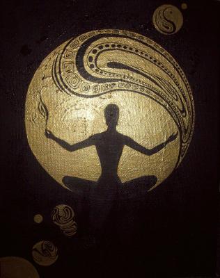 Meditation - Nasiba Abdurakhmanova - Array auf Array - Array - 