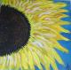 Sonnenblume Details - Aleksandra Schoenfeld - Acryl auf Leinwand - Sonnenblumen - 