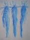 blue carrots II - Christiane Gathmann - Aquarell auf Papier - Stillleben - 