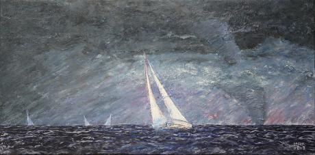 Regatta im Sturm - Alexander Majer - Array auf Array - Array - Array