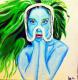 ARTPOP - Lukas Moll - Acryl auf Leinwand - Portrait - 