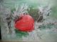 ---Hagebutte im Winter - Astrid PÃ¼tsch - Acryl auf Leinwand - Natur-Stimmungen - 