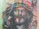 Jesus in Heaven - Peter David - Aquarell-Sonstiges auf Papier - Menschen-Mystik - 