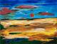 Vergessene Augenblicke - Mario Wiltzsch - Acryl auf Leinwand - Himmel - 